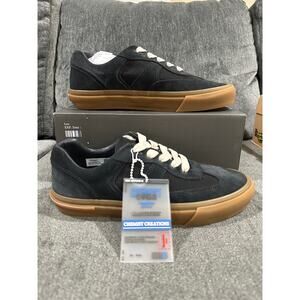 Chemist Creations Men's S4 Dark Grey Sneakers Size 8 EU 41 NWB Canvas & Suede
